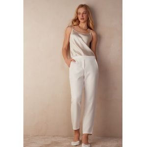 Intimissimi Trousers with Pockets Talc White small